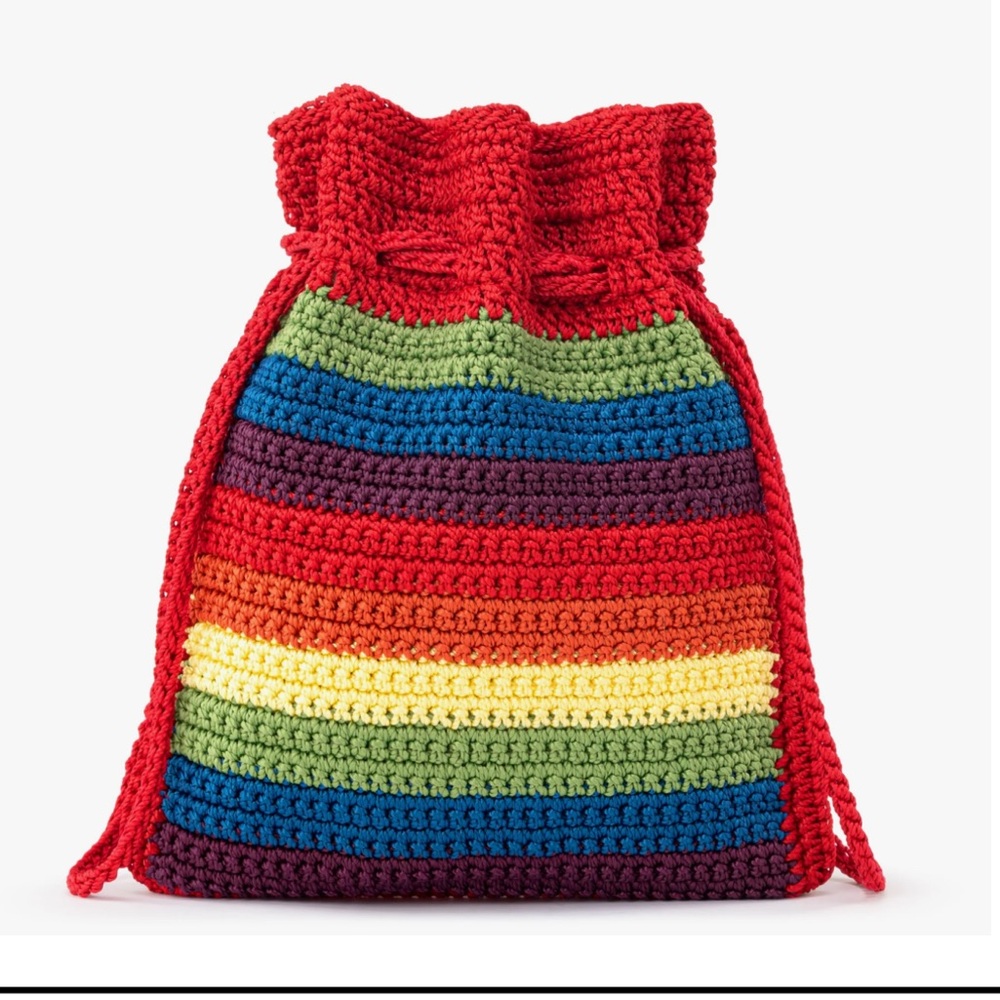 NWT The Sak Special Edition Rare Rainbow Brixton Bag with Tic-Tac-Toe Set